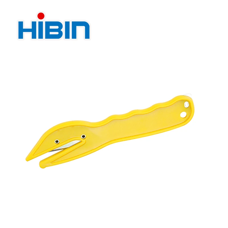 Safety Knifes for Boxes  Package Opener Fish Style Shark Range Film Slitter Metal Card Cutter  HB8001