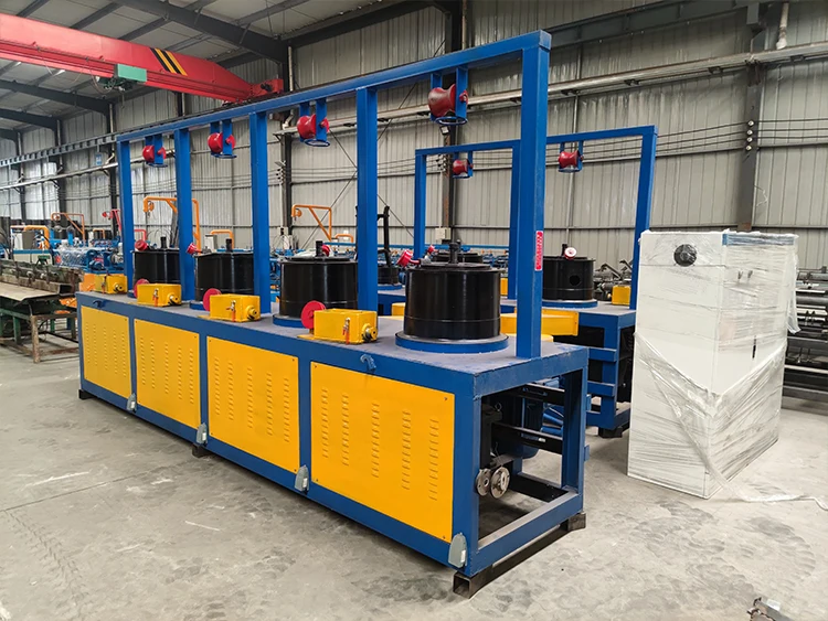 Double Wire Feeding Full Automatic High Speed Grass Wall Lawn Decoration Wire Mesh Chain Link Fence Machine Factory Price