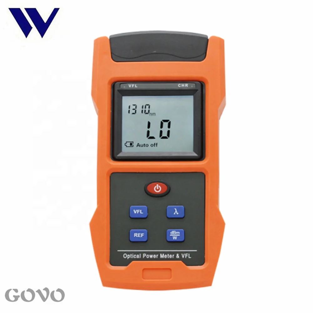 GOVO GW3500 2 in 1 OPM + VFL 30mW Visual Fault Locator Optical  Power Meter OPM with VFL