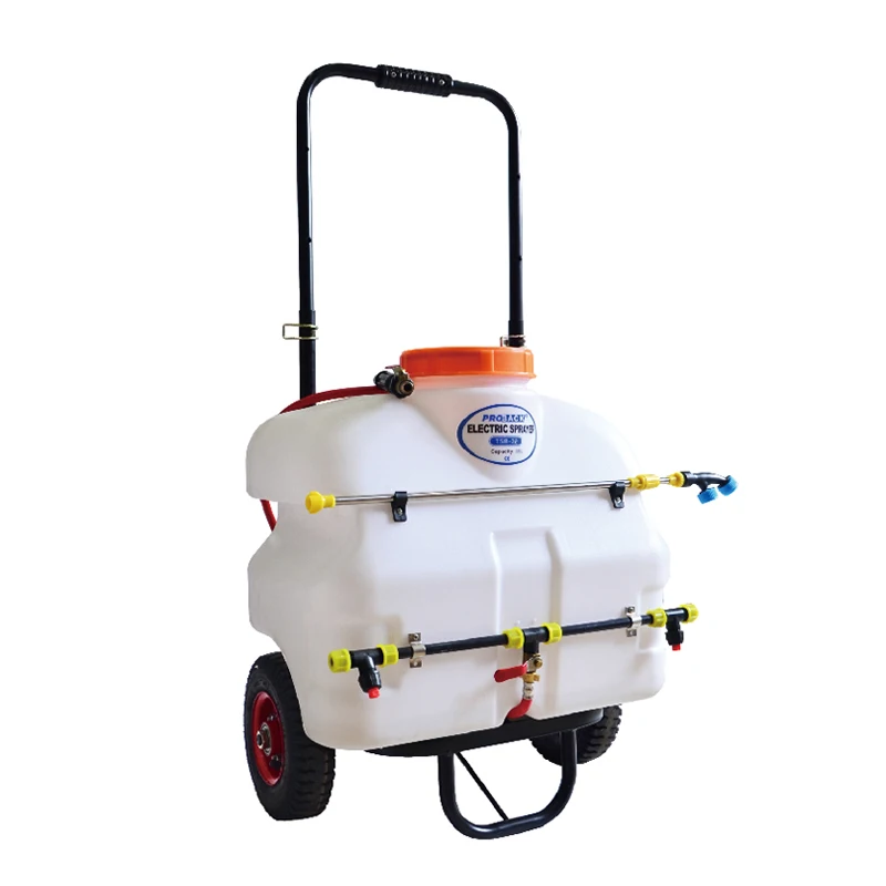 TSR-32 Series 32L Agricultural Rechargeable Battery Power Sprayer With Wheels