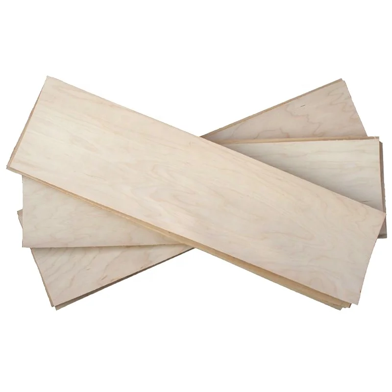 Canadian Maple Skateboard Veneer