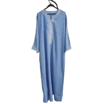 2023 модная мужская одежда новый стиль Дубайский халат мусульманская больших размеров африканская Марокканская для мужчин