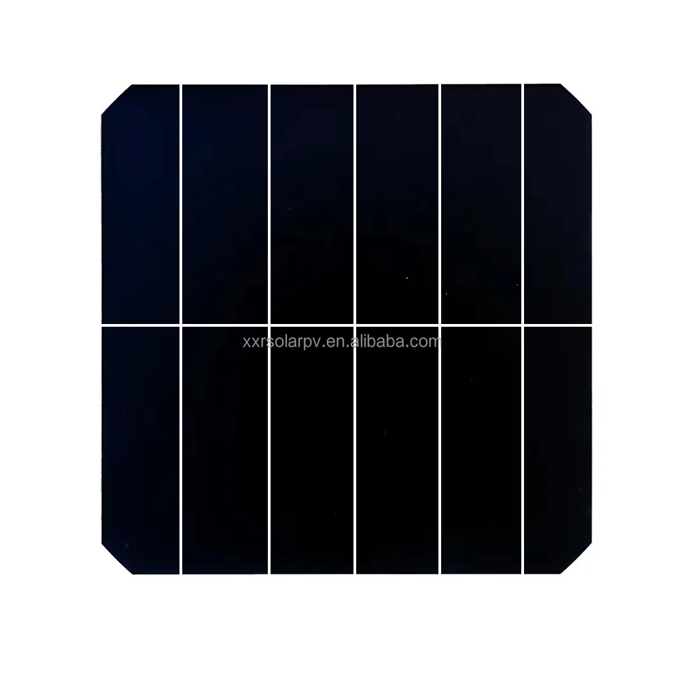 High efficiency 25.3% Sunpower maxeon Gen 3 Mono Crystalline IBC sun power 1/2 cut solar cell for solar cell phone shell