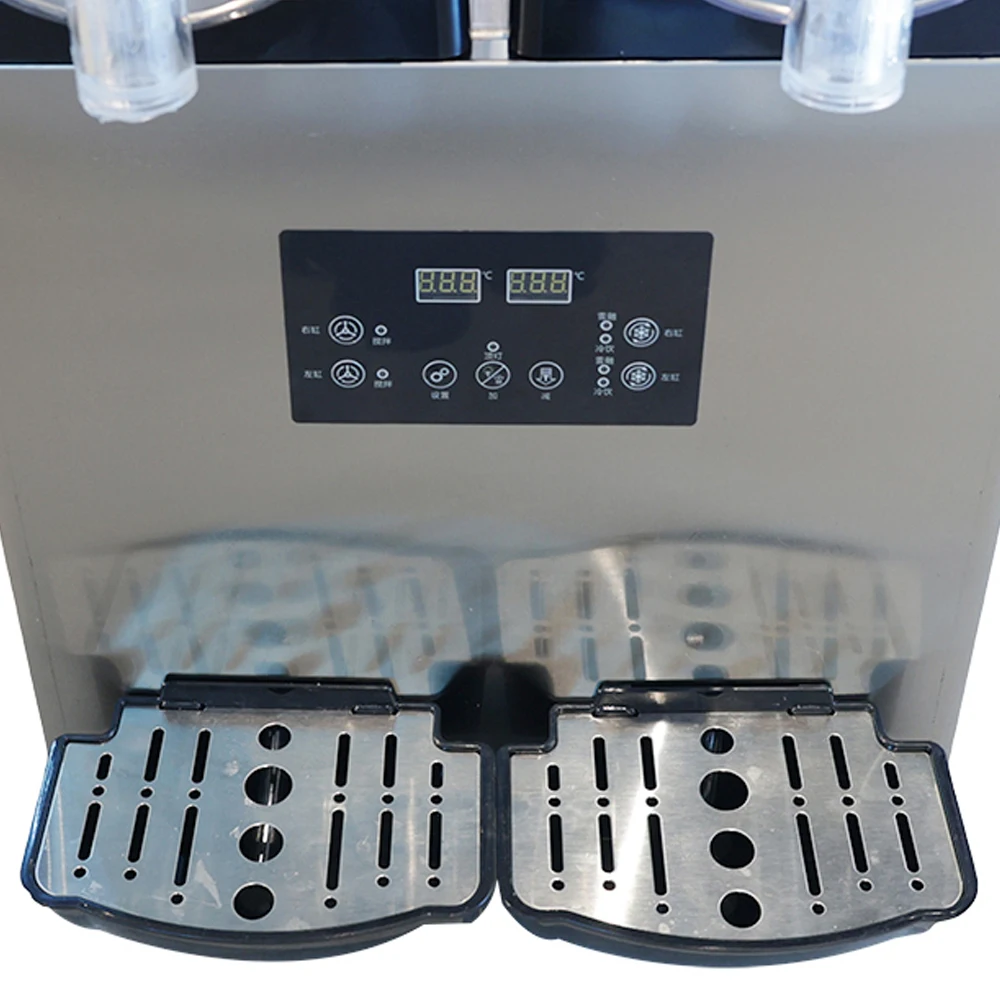 Factory Refrigeration 2 tank Cooling Juice Machine Single-cylinder Stirring Spray Cold Drink Machine juice chilling machine