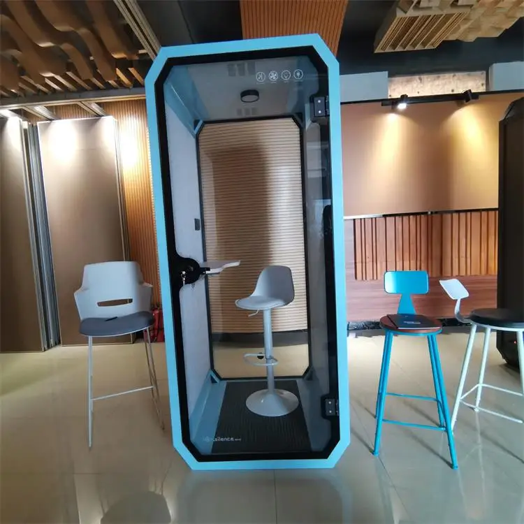 Custom Made private booth soundproof portab recording booth movable soundproof acoustic booth for recording studio