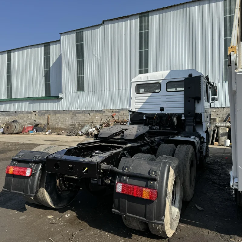 Китай хорошая цена трактор Shacman F3000 низкая кабина wp380 правосторонний мини-грузовик с хорошим состоянием