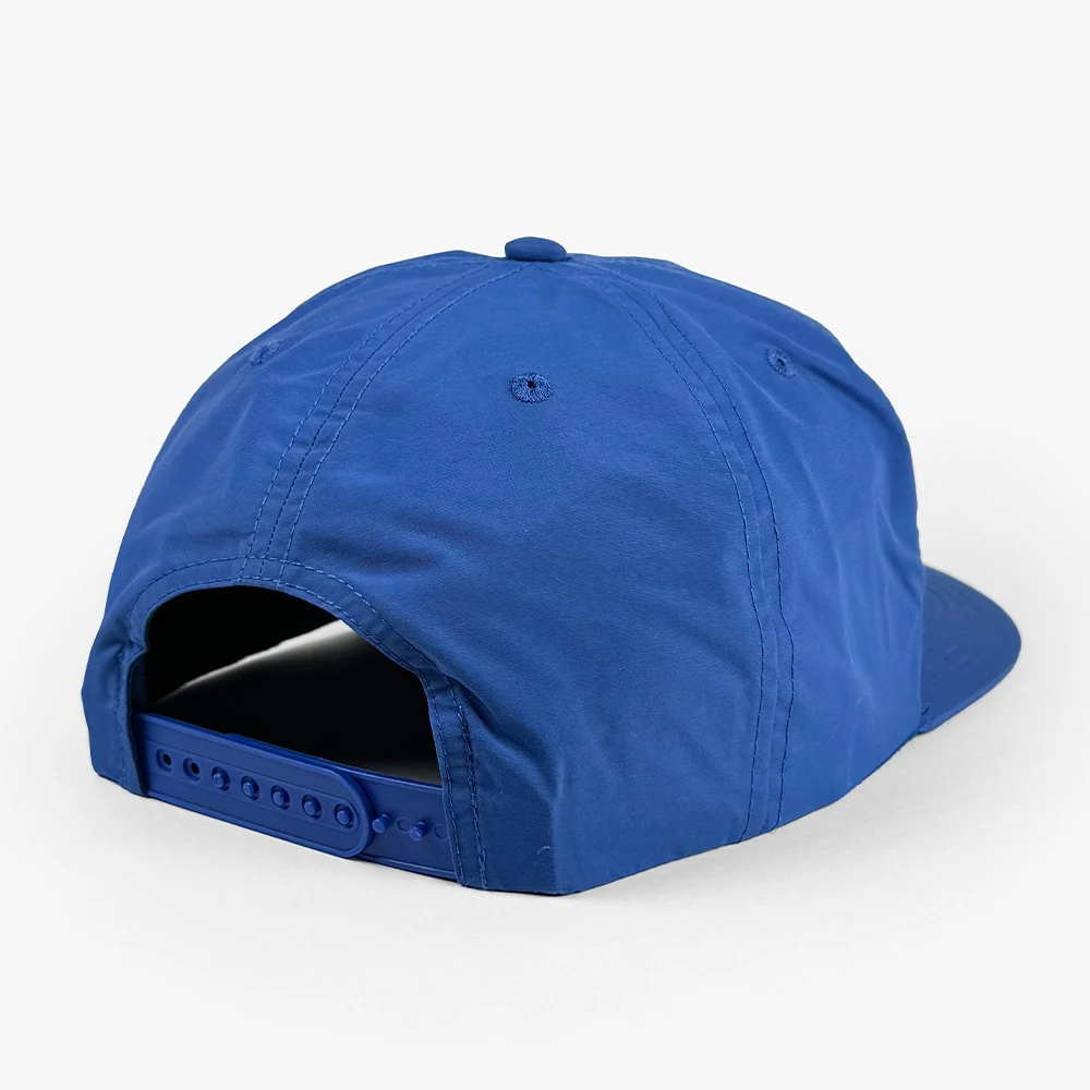 sport soft waterproof quick dry snap back custom embroidered logo 5 panel ripstop baseball cap snapback nylon fabric cap for men