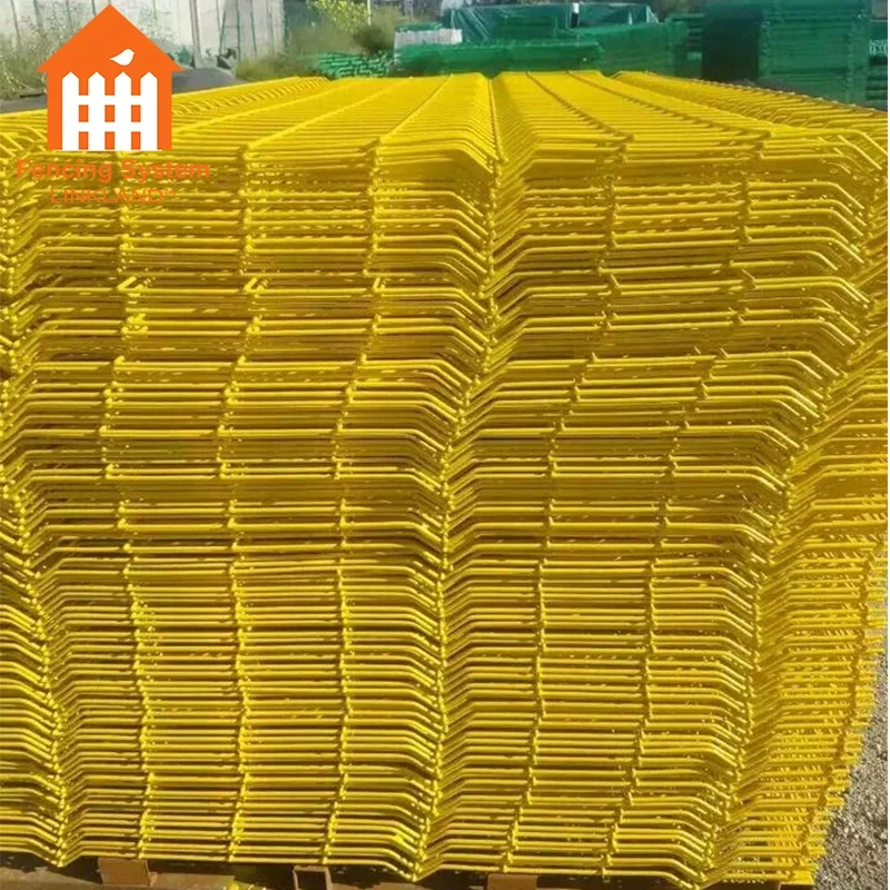 Triangle bend welded wire fence mesh for Poland market