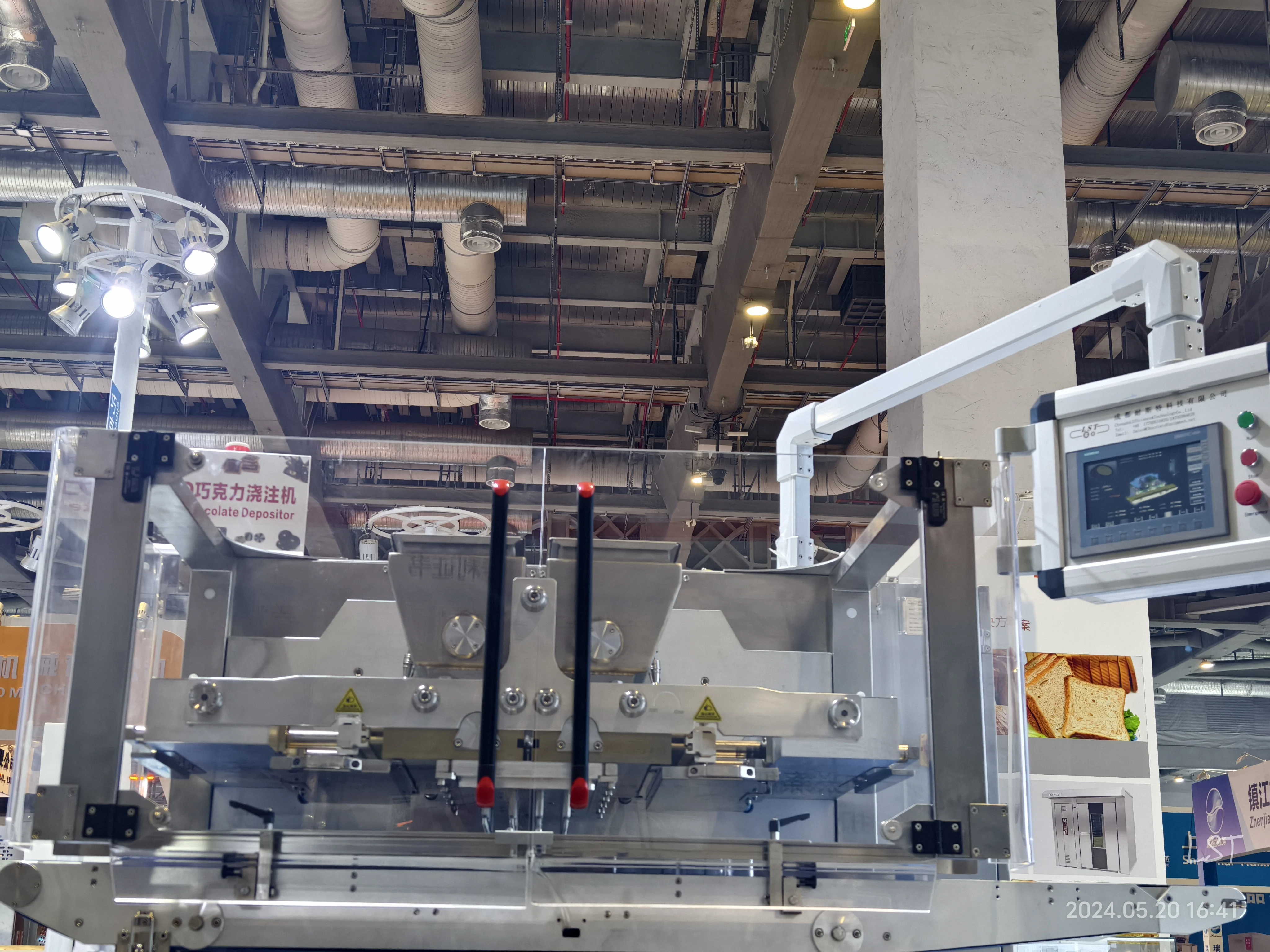 LST 8/32 nozzles small factory lab use Chocolate  Moulding Line mini One Shot Chocolate depositing machine