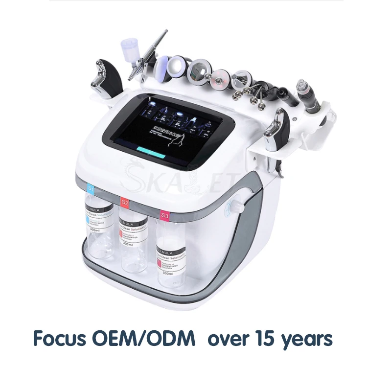 Hydro Microdermabrasion Oxygen Jet Aqua Facials Skin Care Cleaning Hydra Dermabrasion Facial Machine