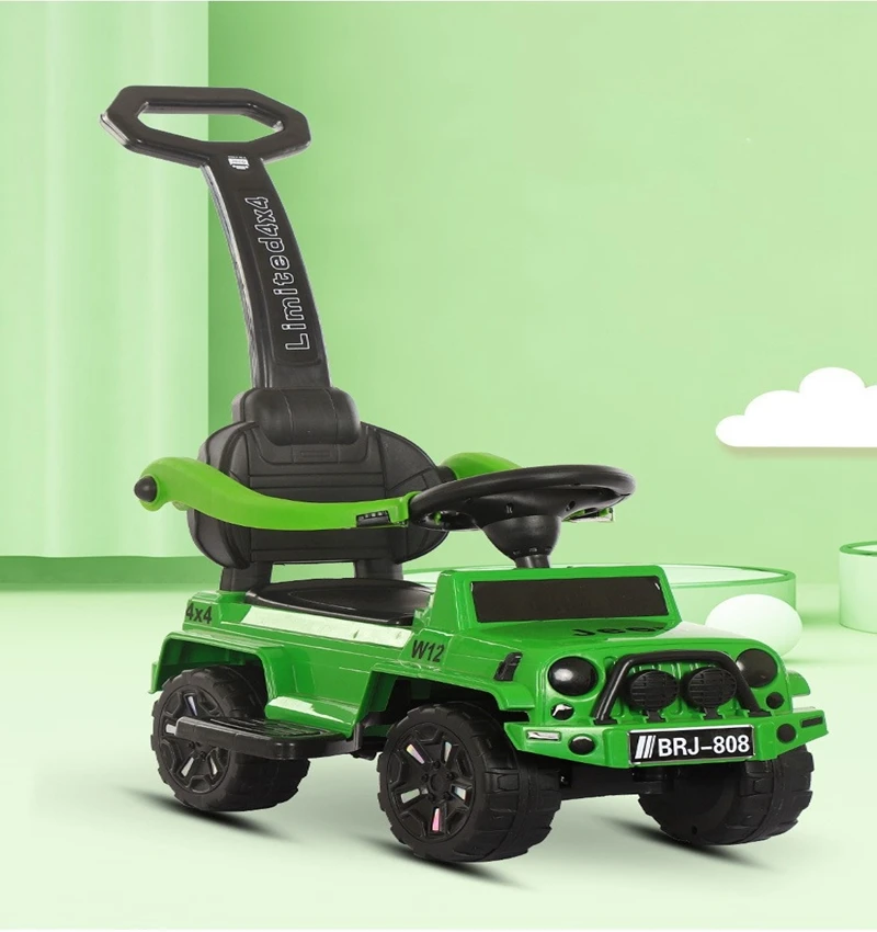 Hot selling toy car for kids to drive electric stroller cartoon electric car