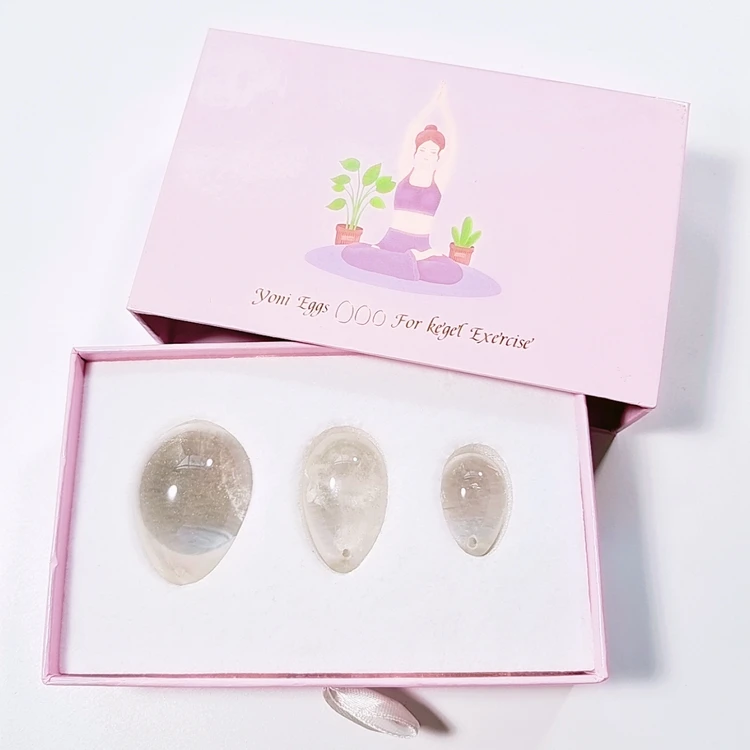 Wholesale Summer Welcomed 20mm Polished Jade Stone Yoni Eggs Healing Crystal Gemstone for Business or Love Crystal Gift