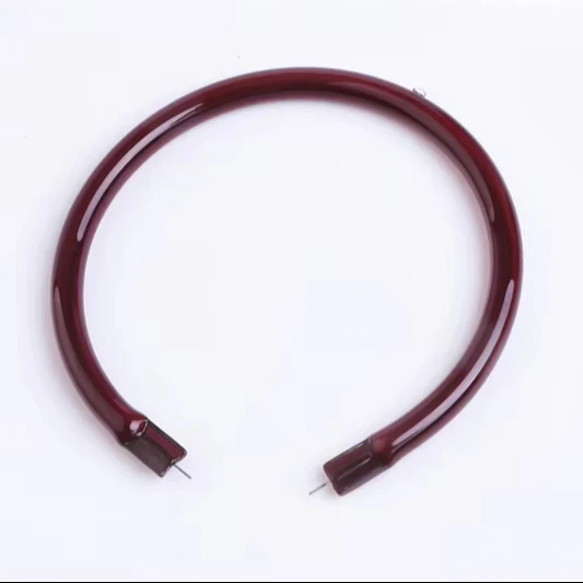 OEM ODM halogen quartz infrared carbon fiber  quartz heating heater microwave infrared quartz heating tube heating lamp