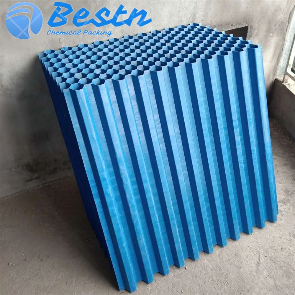 PP PVC lamella clarifier Sedimentation tank Inclined plates clarifier Tube Settler