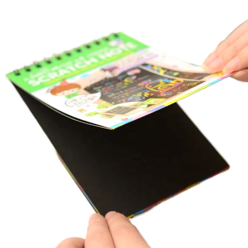 Early childhood education toys and magic drawing scratch art paper