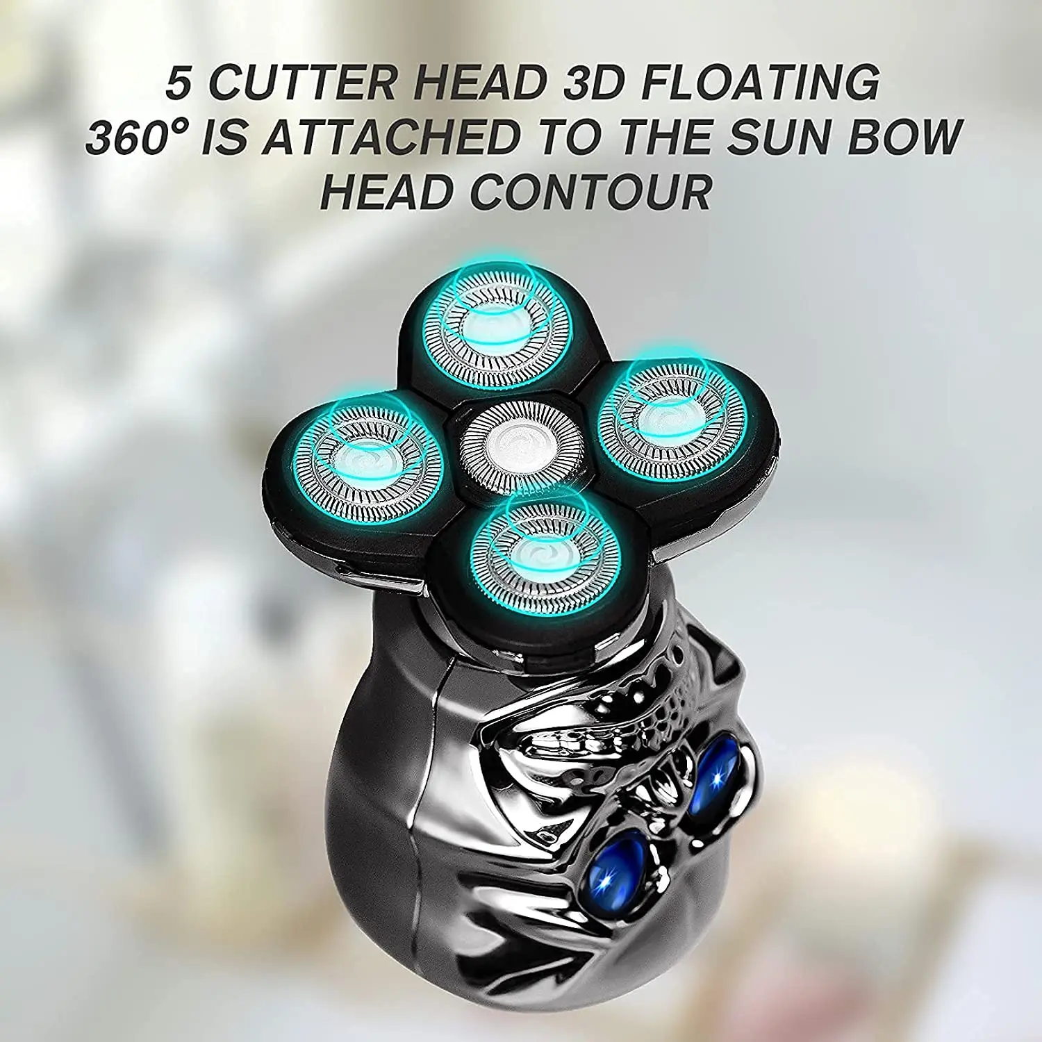 PRITECH Private Label Washable Rechargeable Plug and Play 5 in 1 Shaver  Grooming Kit for Men