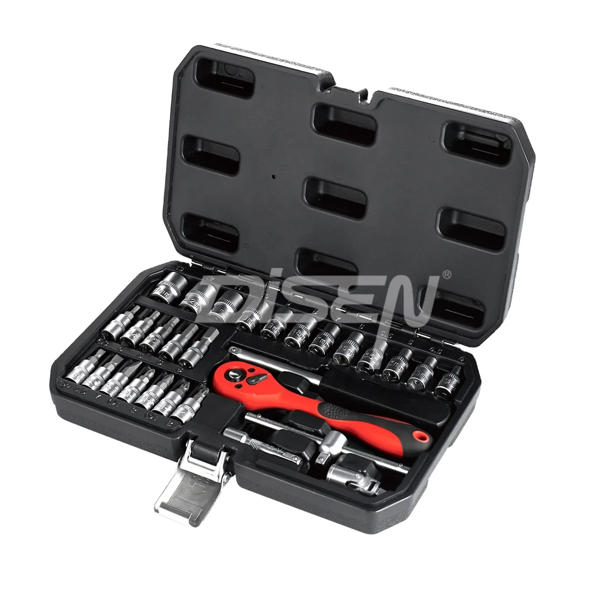Herramienta De Mano 94Pcs Tools Sets Professional Box Full Kit Ratchet Socket Wrench Spanner Automotive Tool Hardware Set