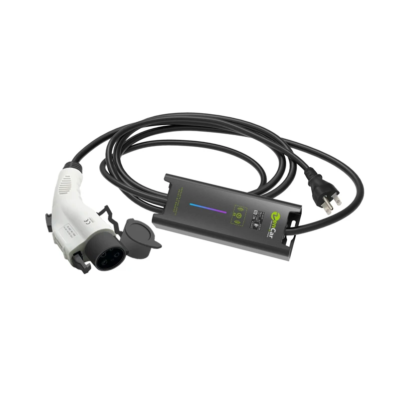 
16A 110V Электрический автомобильное зарядное устройство для аккумулятора с Evse дома Портативный Ev автомобильное зарядное устройство с 5 до 15 лет штепсельной вилки 