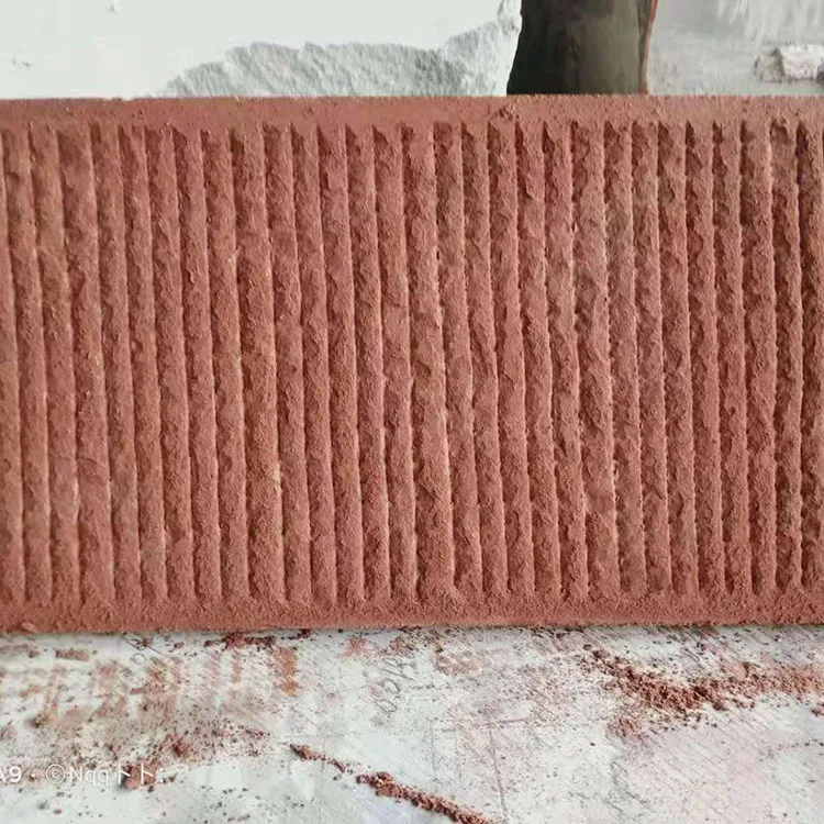 Chinese  natural stone With Rough Finish non slip surface Red Sandstone