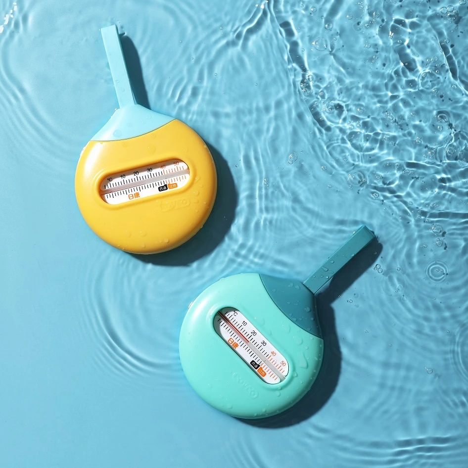 RK-X1021 New Water Temperature Meter Harmless Health Cute Appearance Environmental Protection Material Bath Thermometer