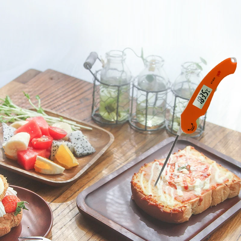 Electronic Digital Food Meat BBQ Kitchen Cooking Candy Thermometer