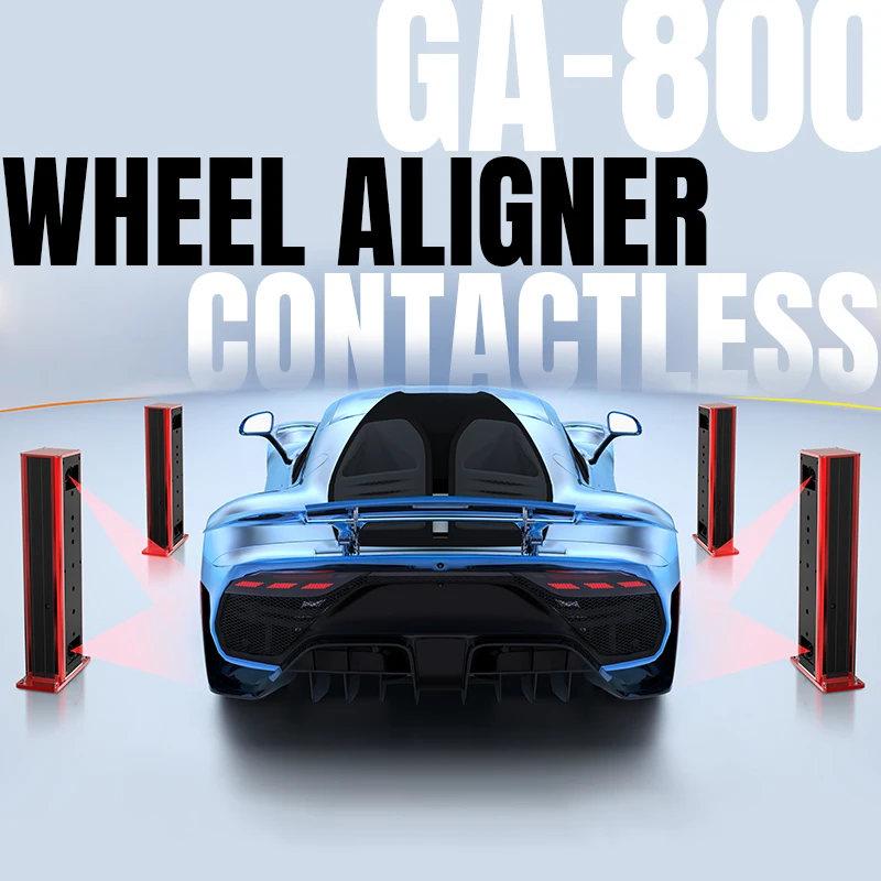 GATMATIC Fully Automatic 3D Wheel Alignment Equipment Wireless Touchless Car Service Four Wheel Aligner