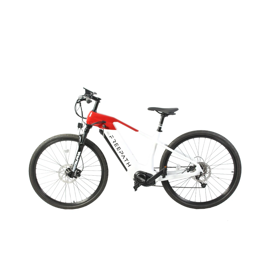 Carbon fiber 500w to 1000w Bafang mid drive motor electric bike mountain electric bicycle with hidden battery