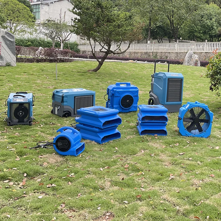 Preair  commercial compact design dehumidifier air scrubber for water damage restoration