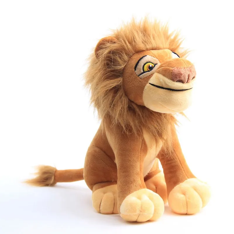 Cartoon King Simba Plush Doll Animals Old Father Plush Toys Simulation Cartoon Dolls Doll Pillow Wholesale Gifts