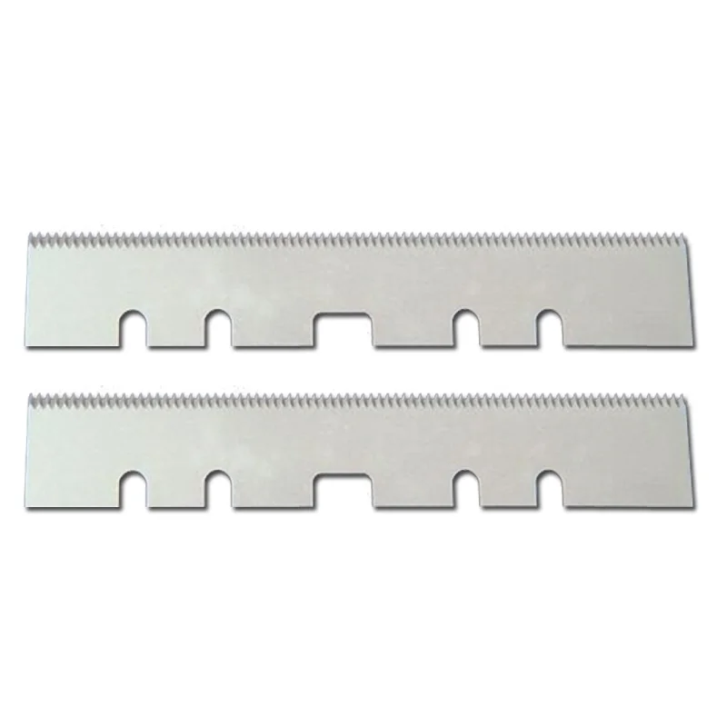 Corrugated paper fast rolling cutter blades for carton packaging machine