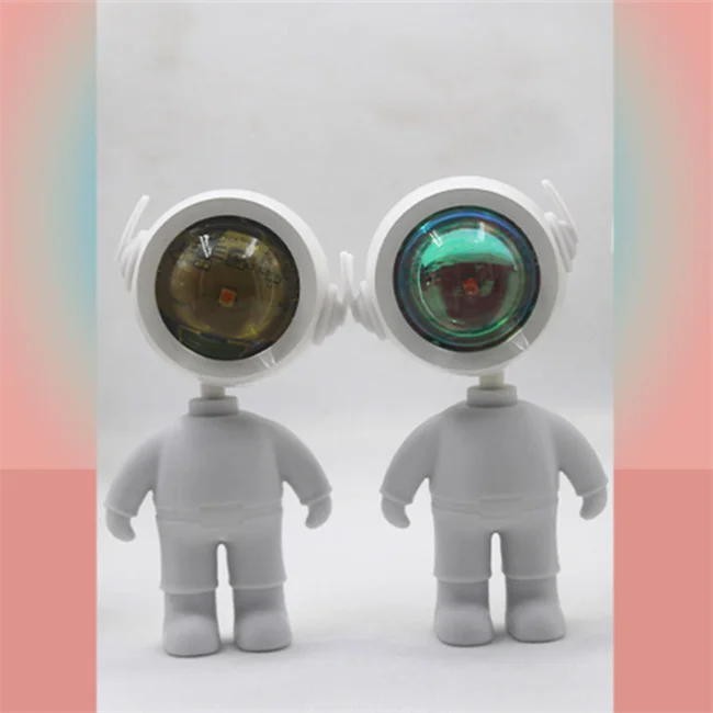 2022 Nordic net red little man sunset lamp sunset projection light Atmosphere lamp mini sun lights robot style