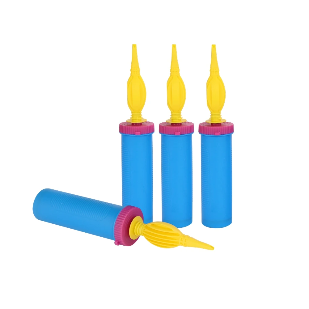 Factory Wholesale Balloon Accessories Plastic Hand Manual Balloon Pump Machine Balloon Inflator Pump