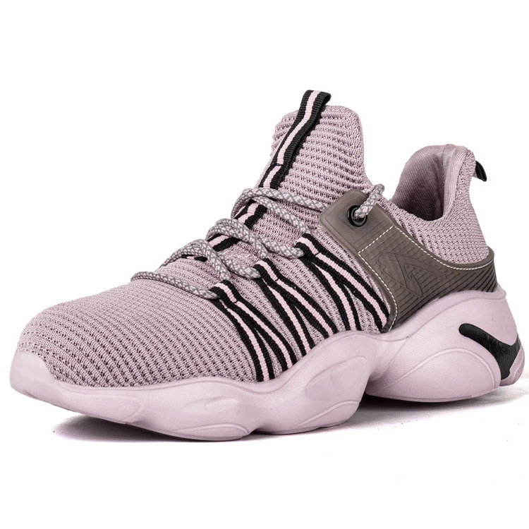 Labor Protection Safety Boots Functional Shoes Comfy Steel Toe Non Slip Shoe Protection Women Safety Shoes Steel Tip