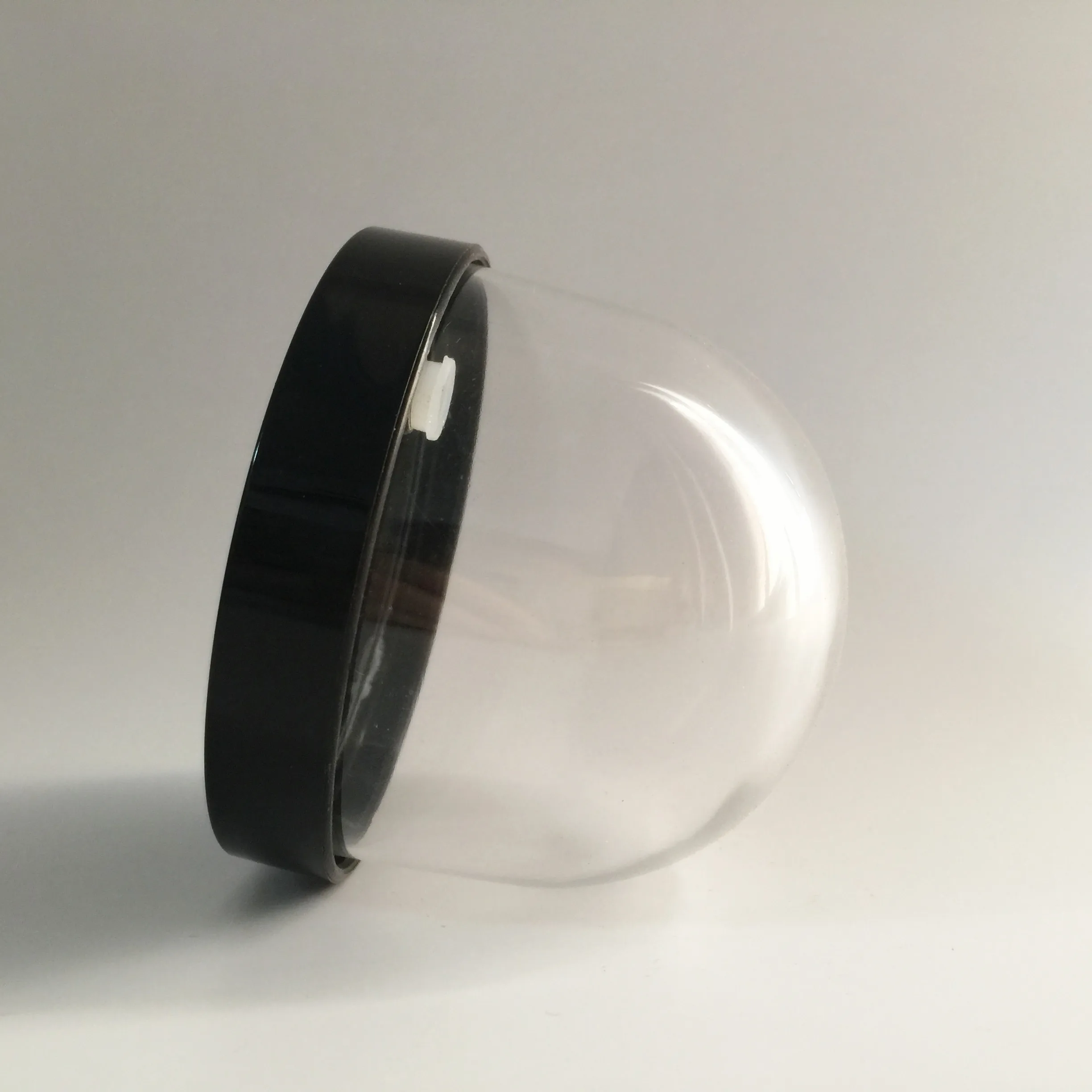 
cheap wholesale empty plastic snow dome for custom DIY 