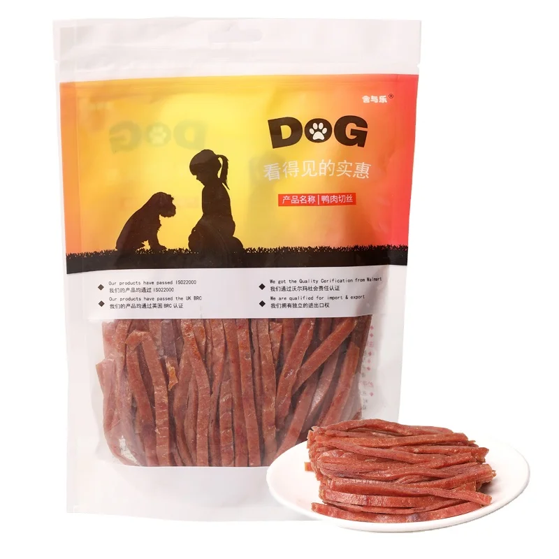 Оптовая продажа, измельченное мясо хрустальной утки, Специальные закуски для домашних животных и продукты питания