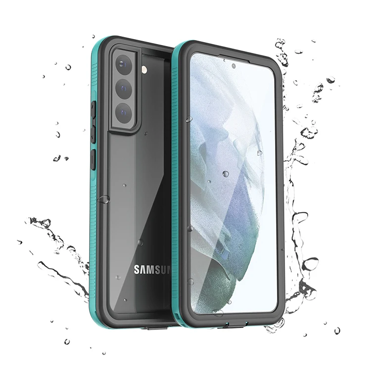 2021 New products heavy duty black/blue rugged non-slip ip68 rating S22+ waterproof case for samsung galaxy S22+