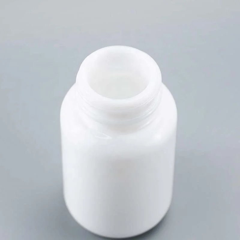 recyclable 2oz opal glass jar and 4oz pharmacy white glass containers