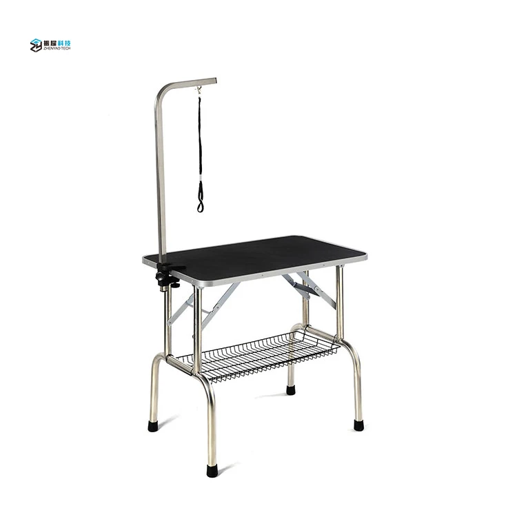 Hot Selling Stainless Steel Portable Dog Grooming Table With Adjustable Arm