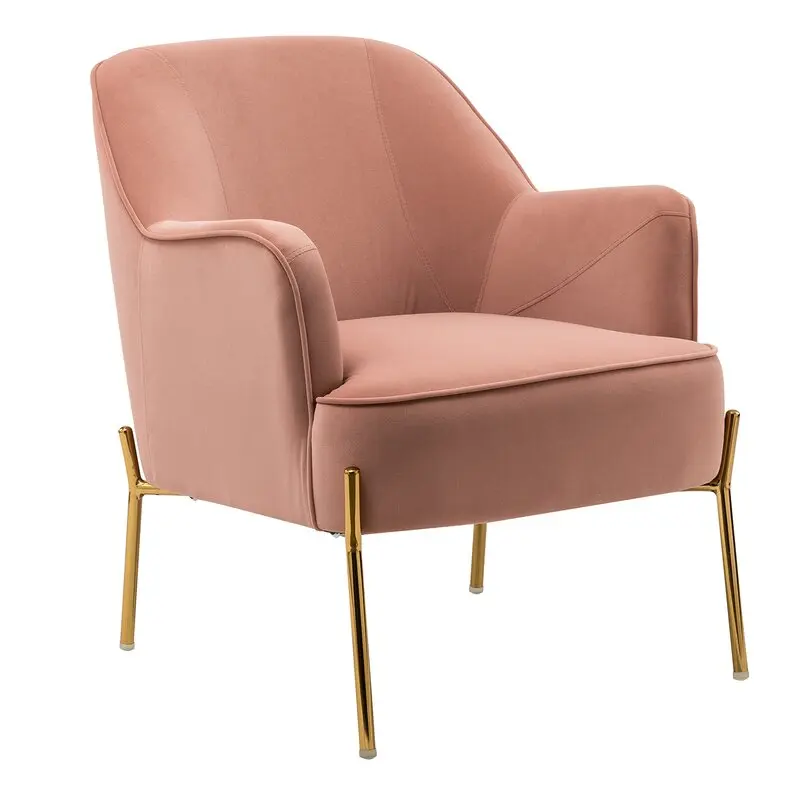 High Back Yellow Purple Tufted Accent Armchair le Corbusier French Indoor Hotel Chaise Lounge Chair Relax Nordic Leisure Chair