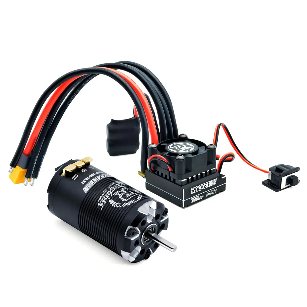 Surpass Rocket-RC Supersonic-390 сенсорный двигатель с TS80 ESC комбинированный набор для LC Losi Carisma 1/14 Багги радиоуправляемые игрушки