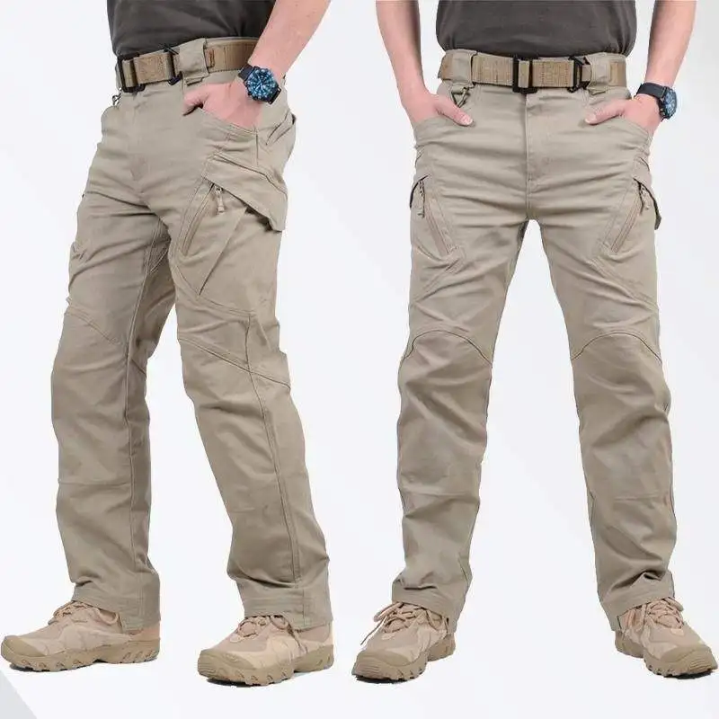 SABADO Outdoor Uniform Pantalones Tactico Wrinkle Resistant Cargo Pants Camouflage Tactical Trousers for Men