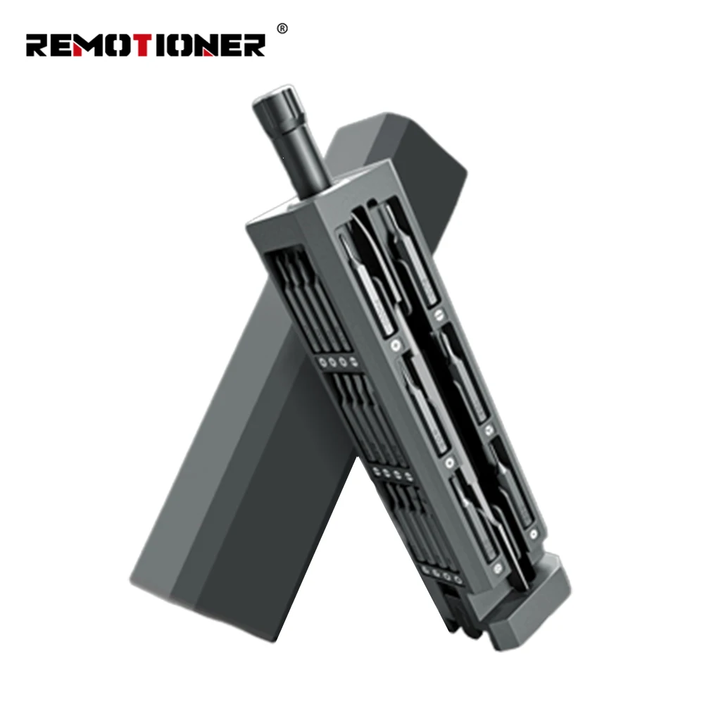 44 In1 Small Repair Tool Kit Aluminum handle Mini Precision Screwdriver Set with Aluminum Box