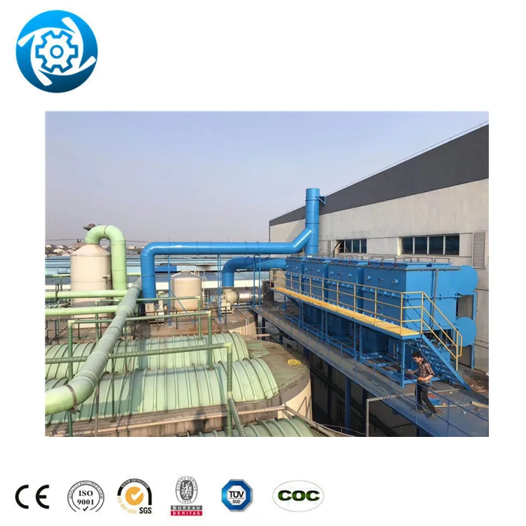 Pp Board Waste Gas Treatment Tower Desulfurization Denitrification Smoke Whitening Scrubbers