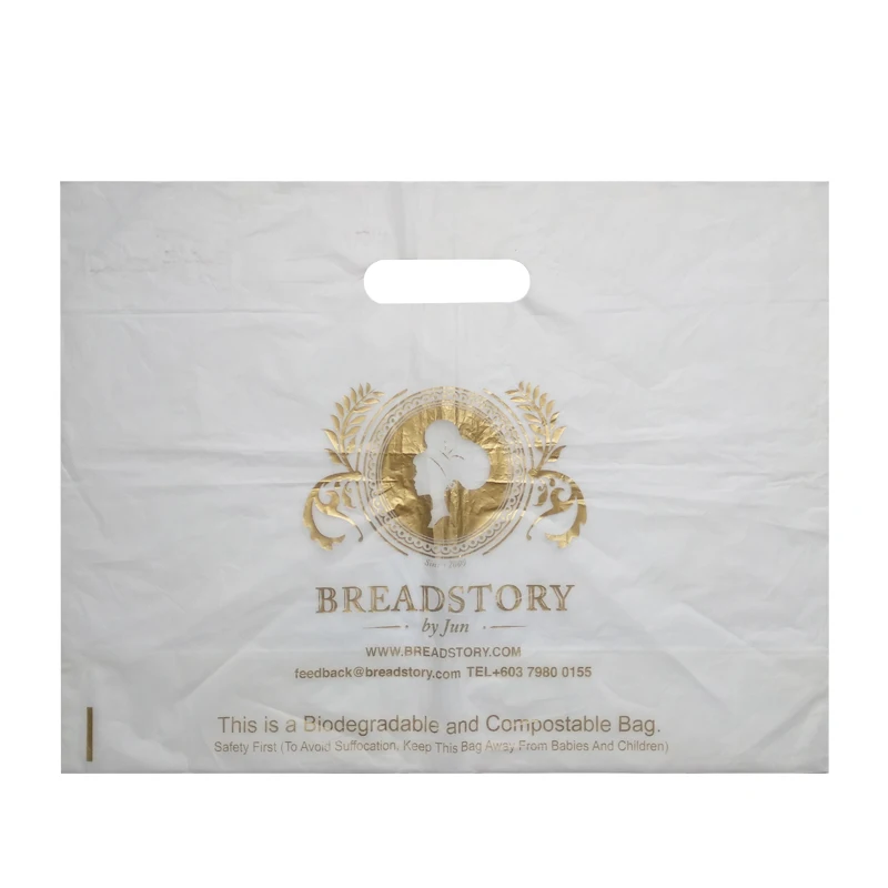 Organic plastic shopping bag Biodegradable bags