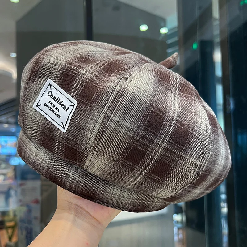 ChanBol fashion berets wool Pumpkin hat wholesale spain green beret for sale designer hat halloween beret