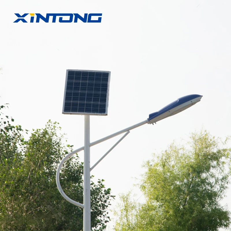 XINTONG 5 Years Warranty Solar Street Lamp in One Solar LED Street Light with Pole IP67 Integrated All 60w 80w 100w 120w