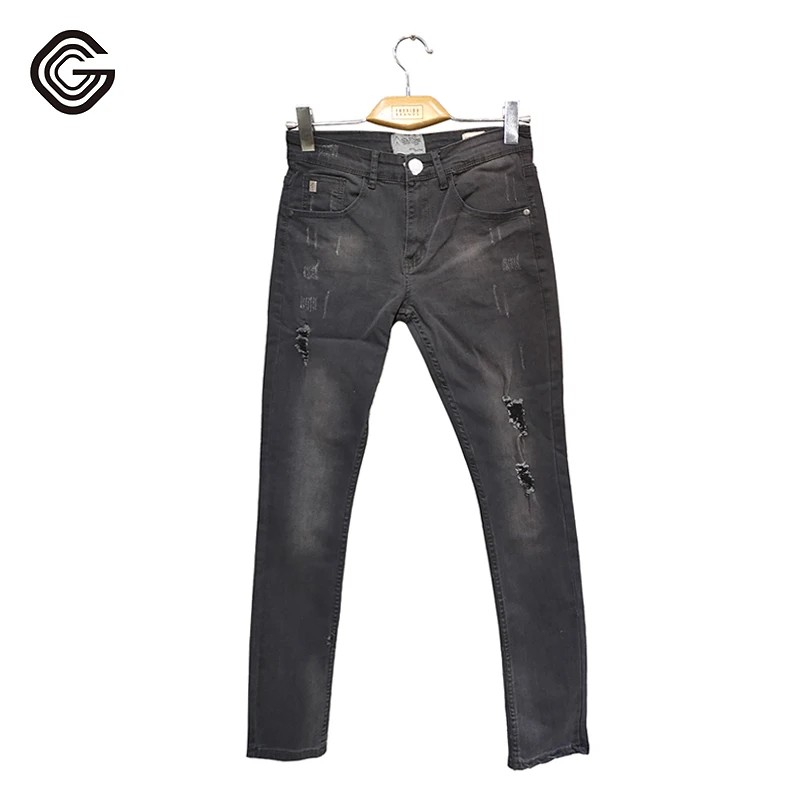 Wholesale American Style OEM Casual Streetwear Straight Denim Jeans