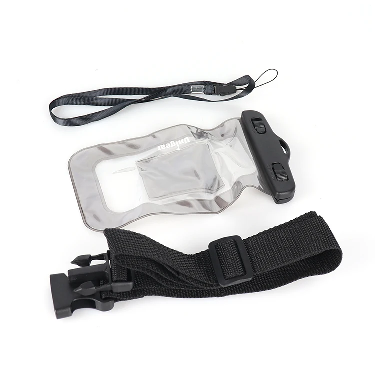 Water Sport Out Bag Phone Waterproof IPX8 PVC Cell Phone Pouch Dry Bag Multifunctional Touch Screen Mobile Phone Bag