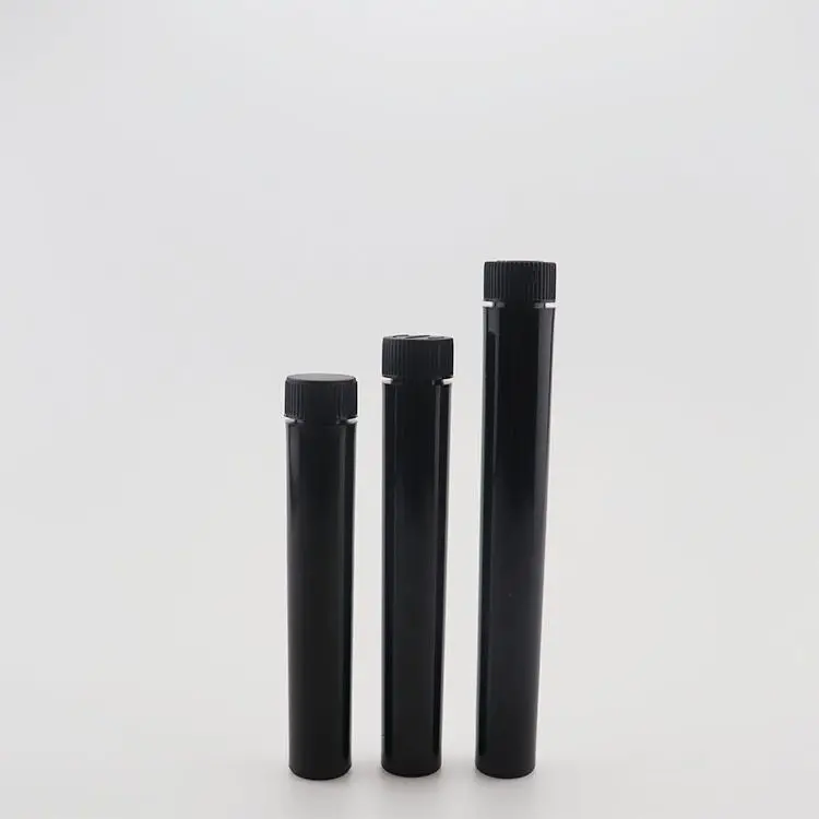 wholesale custom 85mm 105mm 116mm 130mm plastic pre roll tube cigar Tube with child Resistant
