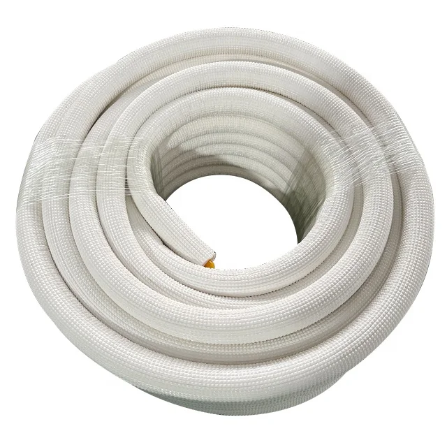 50FT Pre Insulated Copper Pipe White PE Insulated Copper Line Set